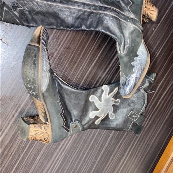 Women’s leather boots Size 5 (35) - Picture 2 of 8